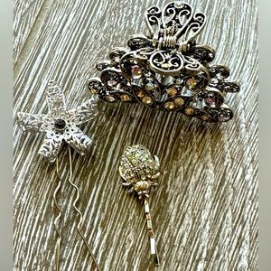 Sparkly Hair Ornaments